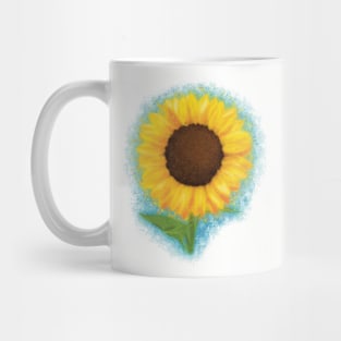 Watercolor Sunflower Mug